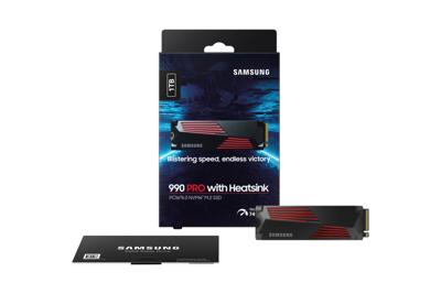 Samsung SSD 990 PRO 1TB Heatsink - thumbnail