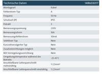 Kopp 148603017 Tussenschakelaar PRCD-S 230 V Zwart IP55 - thumbnail