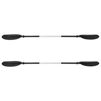 VidaXL Kajak opblaasbaar 424x81x31 cm polyester rood - thumbnail