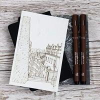 Uni Pin fineliner, ronde punt, 0,3 mm, zwart - thumbnail