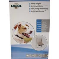 Petsafe hondenluik tot 45 kg aluminium wit - thumbnail