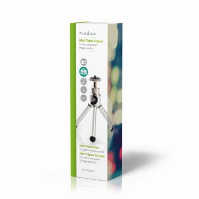 Nedis Statief | 11-14.5 cm | Zilver | 1 stuks - TPOD1000GY TPOD1000GY Nedis Statief | 11-14.5 cm | Zilver | 1 stuks - TPOD1000GY TPOD1000GY