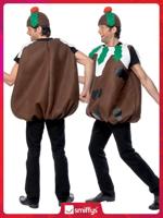 Kerst pudding kostuum - thumbnail