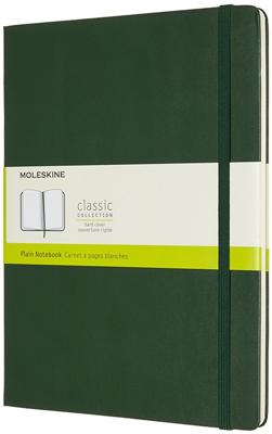 Notitieboek moleskine xl 190x250 blc hc myrt gn