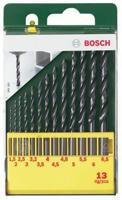 Bosch Accessories 2607019441 HSS Metaal-spiraalboorset 13-delig 1.5 mm, 2 mm, 2.5 mm, 3 mm, 3.5 mm, 4 mm, 4.5 mm, 5 mm, 5.5 mm, 6 mm, 6.5 mm Rollenwals DIN 338 - thumbnail