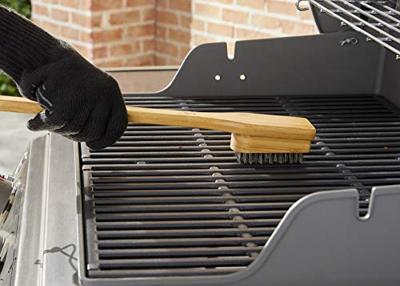 Weber Bamboe schoonmaakborstel. 46 cm - thumbnail