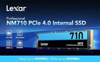 Schijf SSD Lexar NM710 2TB M.2 PCIe NVMe - thumbnail