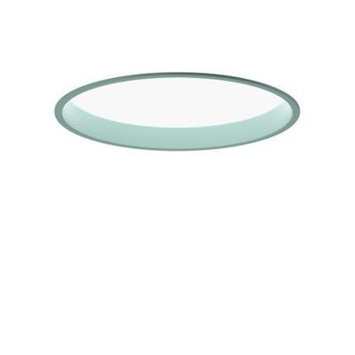 Louis Poulsen Circle Recessed 260 Plafondlamp - 3000K Opaal Dali - Licht Petroleum