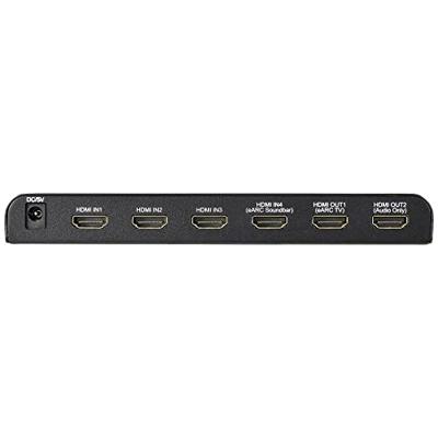 SpeaKa Professional SP-HDA-550 4 poorten HDMI-switch UHD 4K @ 60 Hz SpeaKa Professional SP-HDA-550 4 poorten HDMI-switch UHD 4K @ 60 Hz