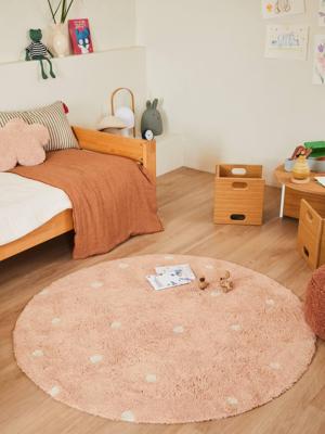 Rond tapijt Dot LORENA CANALS rozen Rond tapijt Dot LORENA CANALS rozen