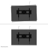 Neomounts wl35-750bl16 heavy duty tv wall mount, 86", 100x100 mm, 600x400 mm, -15 - 15°, black - thumbnail