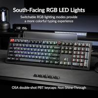 Keychron V6 8K brown toetsenbord - thumbnail