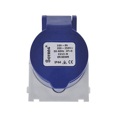 CEE wandcontactdoos opbouw 373507