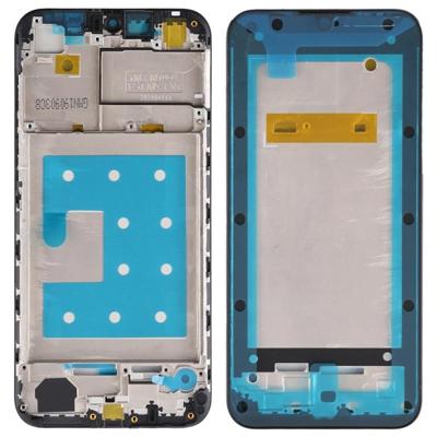 Front behuizing LCD frame bezel plaat voor Huawei Honor 8S (zwart)