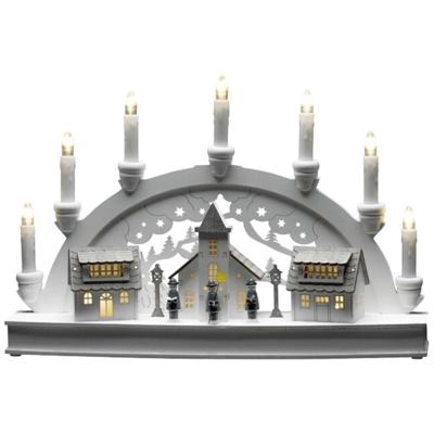 Konstsmide 3259-210 Kerstkandelaar Huis Warmwit LED Warm-wit Konstsmide 3259-210 Kerstkandelaar Huis Warmwit LED Warm-wit