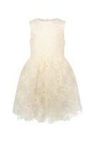 Le Chic Zomer jurk meisjes Off wit - tule bloemen - Symro - thumbnail