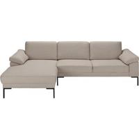 Bank Tom met chaise longue links - Basel - beige - Leen Bakker - thumbnail