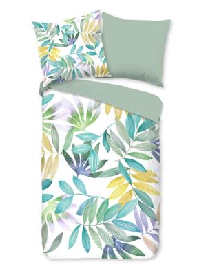 Good Morning Dekbedovertrek "palmbladeren" - Multi - (135x200 cm) - Katoen Good Morning Dekbedovertrek "palmbladeren" - Multi - (135x200 cm) - Katoen