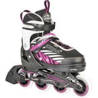 Hudora Inline Skates 29-32 Zwart/Roze - thumbnail