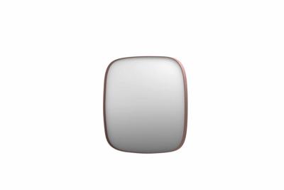 INK SP29 spiegel - 100x4x100cm contour in stalen kader - geborsteld koper 8409634