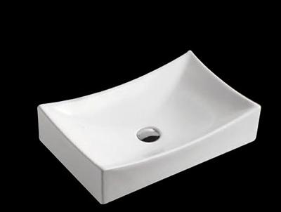 Opbouw Wastafel Best Design App 54x34x12 cm Keramisch Hoogglans Wit