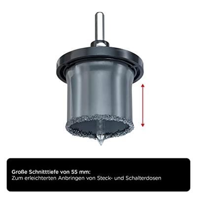 kwb 83 T55SB 499483 Gatenzaagset 83 mm 1 stuk(s)