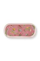 Pip Studio La Majorelle Rechthoekige Taartplateau Roze - thumbnail
