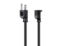 Monoprice 105296 1-voet 16AWG Power Extension Cord kabel, zwart door Monoprice Electronics - thumbnail