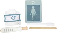 Dokterstas speelset voor kinderen small foot rood - thumbnail