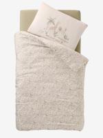 Set dekbedovertrek + kussensloop voor baby's BABYLON beige, bedrukt - thumbnail