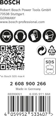 Bosch Accessories EXPERT SDS max-8X 2608900266 Hamerboor 5-delig 20.00 mm Gezamenlijke lengte 520 mm SDS-Max 5 stuk(s) - thumbnail
