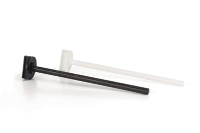 Vogel zitstok met houder zwart set van 2