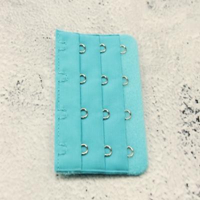 Op en Top BH Verlengstuk / Verlenger 4 Haaks Licht Blauw (per stuk)