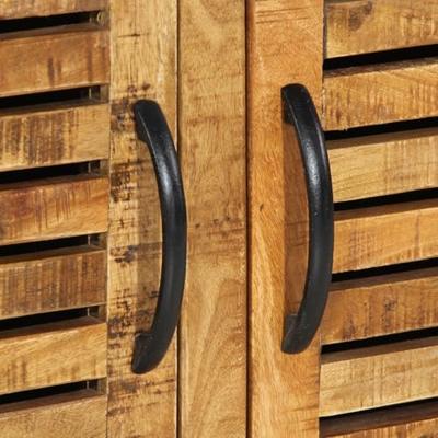 Schoenenkast Bruin 110 x 38 x 45 cm Massief mangohout