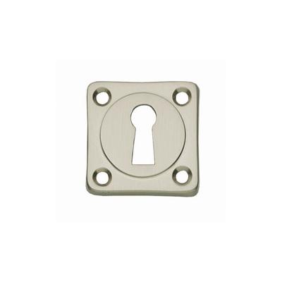 Rozet sleutelgat vierkant nikkel mat Rozet sleutelgat vierkant nikkel mat