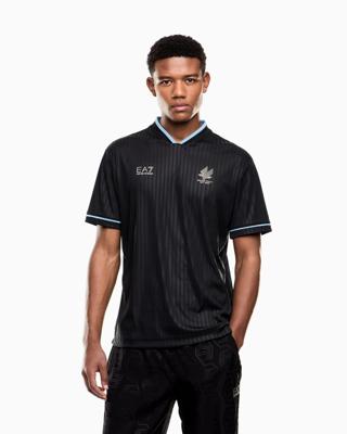 EA7 Emporio Armani 7M001298 Jersey T-Shirt Heren Zwart - Maat XL - Kleur: Zwart | Soccerfanshop EA7 Emporio Armani 7M001298 Jersey T-Shirt Heren Zwart - Maat XL - Kleur: Zwart | Soccerfanshop