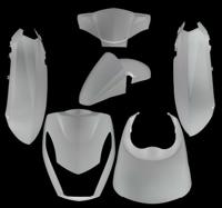 Plaatset 6-delig Edge voor Peugeot Kisbee 2T/4T - wit - thumbnail