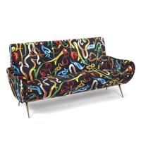 Seletti Toiletpaper Lounge sofa 3-zits Snakes - thumbnail