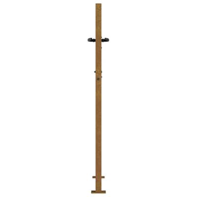 VidaXL Poort 105x130 cm boomontwerp cortenstaal