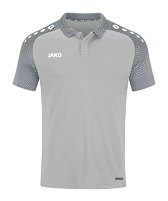 JAKO 6322 Polo Performance - Zachtgrijs/Steengrijs - XXL