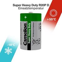 Camelion 1.5v d r20p mono um1 batterijen per 2 - thumbnail