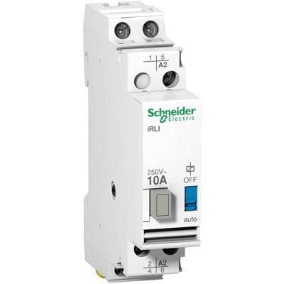 Schneider Electric A9E15535 Relais Nominale spanning: 240 V/AC Schakelstroom (max.): 10 A 1x wisselcontact, 1x NO 1 stuk(s)