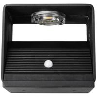 Sygonix SY-6053268 LED-wandlamp met bewegingsmelder LED LED vast ingebouwd 2 W Zwart - thumbnail