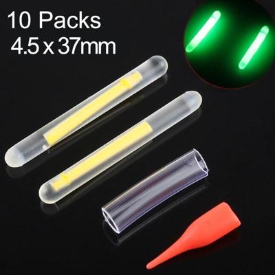 10 packs Oceaan SUN lichtgevende zweven nacht vissen lichte stok zichtbaarheid: 30m grootte: 4.5 x 37mm