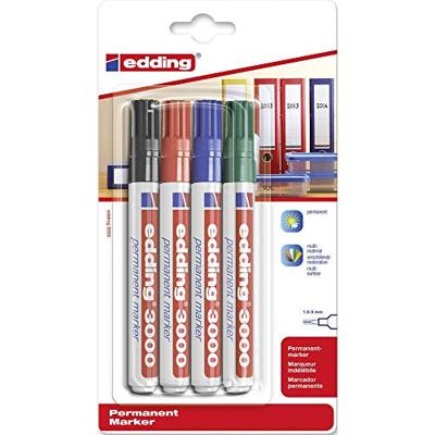 Viltstift edding 3000 creatief rond 1.5-3mm ass
