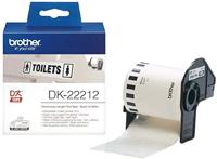 Brother doorlopende labelrol voor QL, ft 62 mm x 15,24 m, plastic film - thumbnail