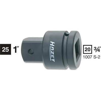 Hazet 1007S-2 Dopsleuteladapter 1 inch Aandrijving 3/4 (20 mm) 65 mm 1 stuk(s)