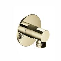 Wanduitlaat Hotbath Cobber Gepolijst Messing PVD - thumbnail