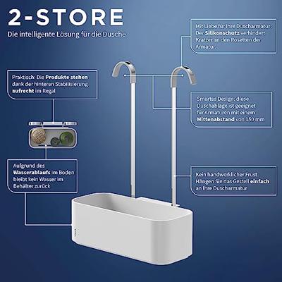 Tiger 2-Store Doucherek 24,9x12,2x34,3 cm Wit