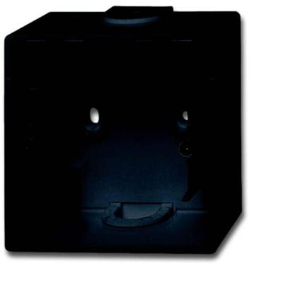 Busch-Jaeger 2CKA001799A0923 Opbouwbehuizing 1-voudig Mat, Zwart, Diepzwart (RAL 9005) 1 stuk(s)